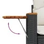 11-teiliges Gartensofa-Set und schwarze synthetische Rattankissen von , Gartensets - Ref: Foro24-3227197, Preis: 651,39 €, Ra...