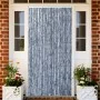 Cortina antimoscas chenilla plateado 100x200 cm de , Mosquiteras para ventanas - Ref: Foro24-377379, Precio: 66,09 €, Descuen...