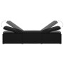 Sun lounger with black synthetic rattan cushion by vidaXL, Loungers - Ref: Foro24-46221, Price: 212,44 €, Discount: %