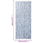Silberner Chenille-Fliegenvorhang, 100 x 200 cm von , Moskitonetze für Fenster - Ref: Foro24-377379, Preis: 67,43 €, Rabatt: %