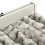 Light gray and dark gray chenille anti-fly curtain 100x230 cm by , Mosquito nets for windows - Ref: Foro24-377398, Price: 65,...