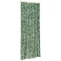 Green and white chenille fly curtain 100x200 cm by , Mosquito nets for windows - Ref: Foro24-377385, Price: 63,75 €, Discount: %