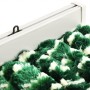 Grün-weißer Chenille-Fliegenvorhang, 100 x 200 cm von , Moskitonetze für Fenster - Ref: Foro24-377385, Preis: 59,08 €, Rabatt: %
