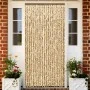 Beige and brown chenille anti-fly curtain 56x200 cm by , Mosquito nets for windows - Ref: Foro24-377387, Price: 37,67 €, Disc...