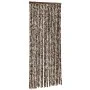 Brown and white chenille fly curtain 100x200 cm by , Mosquito nets for windows - Ref: Foro24-377393, Price: 64,36 €, Discount: %
