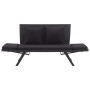 Garden bench with black synthetic rattan cushions 176 cm by vidaXL, garden benches - Ref: Foro24-46233, Price: 205,59 €, Disc...