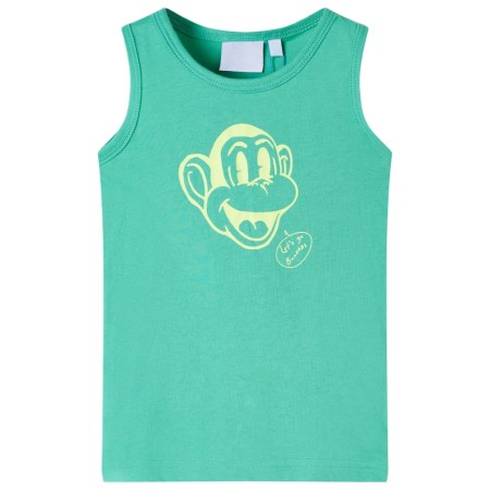 Grünes Kinder-Tanktop 116 von , Kinder-T-Shirts - Ref: Foro24-11671, Preis: 8,00 €, Rabatt: %
