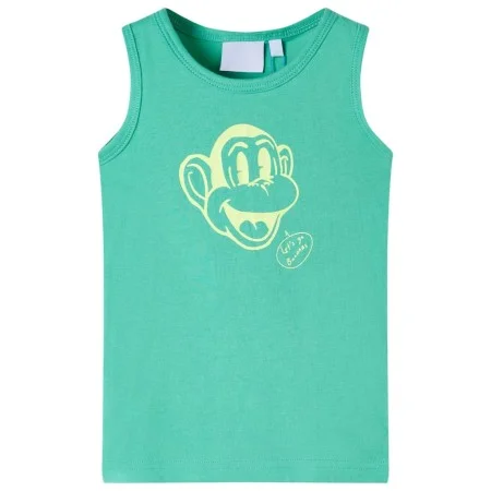 Camiseta de tirantes infantil verde 140 de , Camisetas para niños - Ref: Foro24-11673, Precio: 8,81 €, Descuento: %