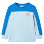 Sudadera infantil azul chillón y azul claro 116 de , Camisetas para niños - Ref: Foro24-11826, Precio: 10,88 €, Descuento: %