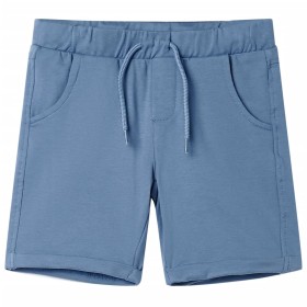 Pantalones cortos infantiles con cordón azul oscuro 140 de , Pantalones de niños - Ref: Foro24-11638, Precio: 9,12 €, Descuen...