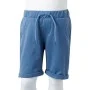 Pantalones cortos infantiles con cordón azul oscuro 140 de , Pantalones de niños - Ref: Foro24-11638, Precio: 9,04 €, Descuen...