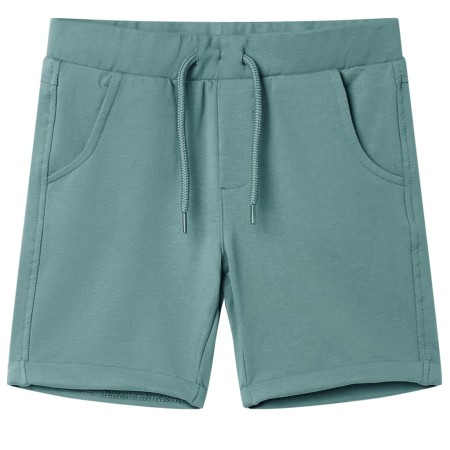 Children's shorts with drawstring light petrol blue 140 by , kids pants - Ref: Foro24-11633, Price: 9,12 €, Discount: %