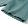 Pantalones cortos infantiles con cordón color azul petróleo claro 140 de , Pantalones de niños - Ref: Foro24-11633, Precio: 9...