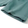 Pantalones cortos infantiles con cordón color azul petróleo claro 116 de , Pantalones de niños - Ref: Foro24-11631, Precio: 9...