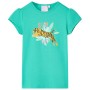 Camiseta infantil verde menta 140 de , Camisetas para niños - Ref: Foro24-11163, Precio: 8,07 €, Descuento: %