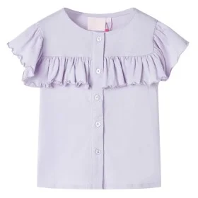 Lilafarbenes Kinder-T-Shirt 140 von , Kinder-T-Shirts - Ref: Foro24-11523, Preis: 7,99 €, Rabatt: %
