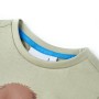 Kinder-Kurzarm-T-Shirt hellkhaki 128 von , Kinder-T-Shirts - Ref: Foro24-11612, Preis: 8,20 €, Rabatt: %