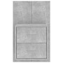 Concrete gray wall bedside table by vidaXL, Nightstands - Ref: Foro24-810997, Price: 52,48 €, Discount: %