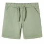Children's shorts with drawstring light khaki 128 by , kids pants - Ref: Foro24-12607, Price: 9,04 €, Discount: %