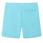 Children's shorts with aquamarine drawstring 128 by , kids pants - Ref: Foro24-12207, Price: 9,39 €, Discount: %