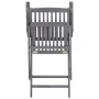 Klappbare Gartenstühle 2 Einheiten massives Akazienholz von vidaXL, Gartenstühle - Ref: Foro24-46333, Preis: 108,89 €, Rabatt: %