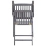 Klappbare Gartenstühle 2 Einheiten massives Akazienholz von vidaXL, Gartenstühle - Ref: Foro24-46333, Preis: 116,16 €, Rabatt: %