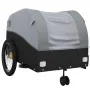 Remolque para bicicleta hierro negro y gris 45 kg de , Remolques para bicicletas - Ref: Foro24-94147, Precio: 90,15 €, Descue...