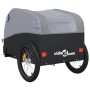 Fahrradanhänger aus schwarzem und grauem Eisen, 45 kg von , Fahrradanhänger - Ref: Foro24-94147, Preis: 91,73 €, Rabatt: %