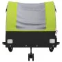 Schwarz-grüner Fahrradanhänger aus Eisen, 45 kg von , Fahrradanhänger - Ref: Foro24-94151, Preis: 91,67 €, Rabatt: %