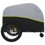 Schwarz-grüner Fahrradanhänger aus Eisen, 45 kg von , Fahrradanhänger - Ref: Foro24-94151, Preis: 93,25 €, Rabatt: %