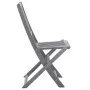 Sillas de jardín plegables 4 unidades madera maciza de acacia de vidaXL, Sillas de jardín - Ref: Foro24-46336, Precio: 183,00...