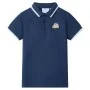 Dunkelblaues Kinderpoloshirt 128 von , Kinder-T-Shirts - Ref: Foro24-12052, Preis: 9,12 €, Rabatt: %