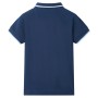 Polo infantil azul oscuro 128 de , Camisetas para niños - Ref: Foro24-12052, Precio: 9,22 €, Descuento: %