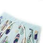 Pantalones cortos infantiles con cordón azul suave mélange 128 de , Pantalones de niños - Ref: Foro24-11832, Precio: 10,90 €,...