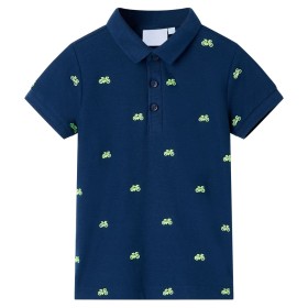 Polo infantil azul marino 128 de , Camisetas para niños - Ref: Foro24-12162, Precio: 10,76 €, Descuento: %