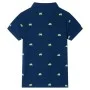 Marineblaues Kinder-Poloshirt 128 von , Kinder-T-Shirts - Ref: Foro24-12162, Preis: 10,65 €, Rabatt: %