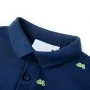 Marineblaues Kinder-Poloshirt 128 von , Kinder-T-Shirts - Ref: Foro24-12162, Preis: 10,65 €, Rabatt: %