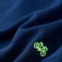 Marineblaues Kinder-Poloshirt 128 von , Kinder-T-Shirts - Ref: Foro24-12162, Preis: 10,65 €, Rabatt: %