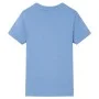 Medium blue children's t-shirt 140 by , Kids T-shirts - Ref: Foro24-12073, Price: 8,19 €, Discount: %