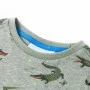 Camiseta infantil caqui claro melange 92 de , Camisetas para niños - Ref: Foro24-12099, Precio: 8,64 €, Descuento: %