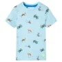 Kinder-T-Shirt Hellblau Melange 104 von , Kinder-T-Shirts - Ref: Foro24-11885, Preis: 8,64 €, Rabatt: %