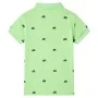 Polo infantil verde neón 104 de , Camisetas para niños - Ref: Foro24-12155, Precio: 10,65 €, Descuento: %
