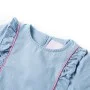 Children's dress with soft blue ruffles 116 by , Children's dresses - Ref: Foro24-10906, Price: 12,22 €, Discount: %