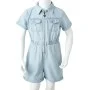 Soft blue children's short-sleeved jumpsuit 104 by , Children's clothes - Ref: Foro24-10910, Price: 13,56 €, Discount: %