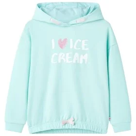 Water green children's hoodie 116 by , Kids T-shirts - Ref: Foro24-11426, Price: 11,57 €, Discount: %