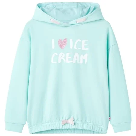 Wassergrüner Kinder-Hoodie 116 von , Kinder-T-Shirts - Ref: Foro24-11426, Preis: 11,57 €, Rabatt: %