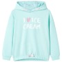 Wassergrüner Kinder-Hoodie 116 von , Kinder-T-Shirts - Ref: Foro24-11426, Preis: 11,68 €, Rabatt: %
