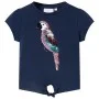 Marineblaues Kinder-T-Shirt 128 von , Kinder-T-Shirts - Ref: Foro24-10552, Preis: 8,64 €, Rabatt: %