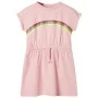 Children's dress with light pink drawstring 92 by , Children's dresses - Ref: Foro24-10609, Price: 11,17 €, Discount: %