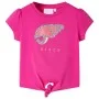 Dark pink children's t-shirt 140 by , Kids T-shirts - Ref: Foro24-10663, Price: 8,12 €, Discount: %